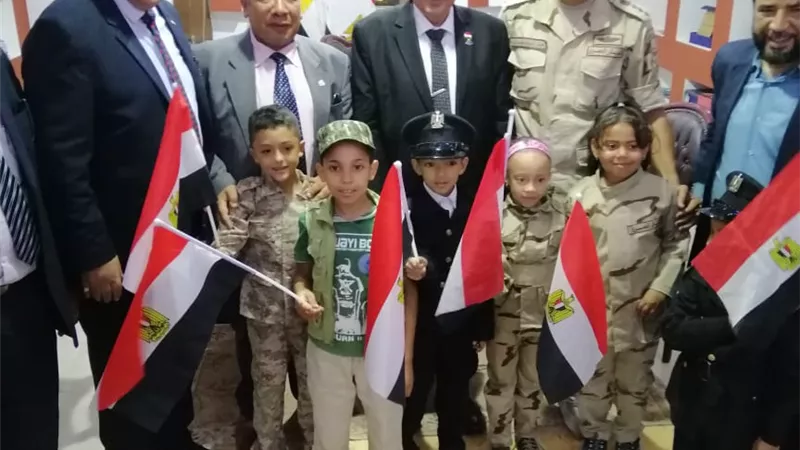تعليم الاسكندريه يزور قيادة المنطقه الشماليه ويهنئهم بذكري انتصارات اكتوبر