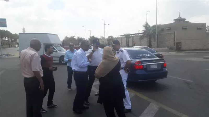 سكرتير عام محافظة بورسعيد مراعاة الجانب الجمالي اثناء تطوير الطرق والمحاور بالمحافظة