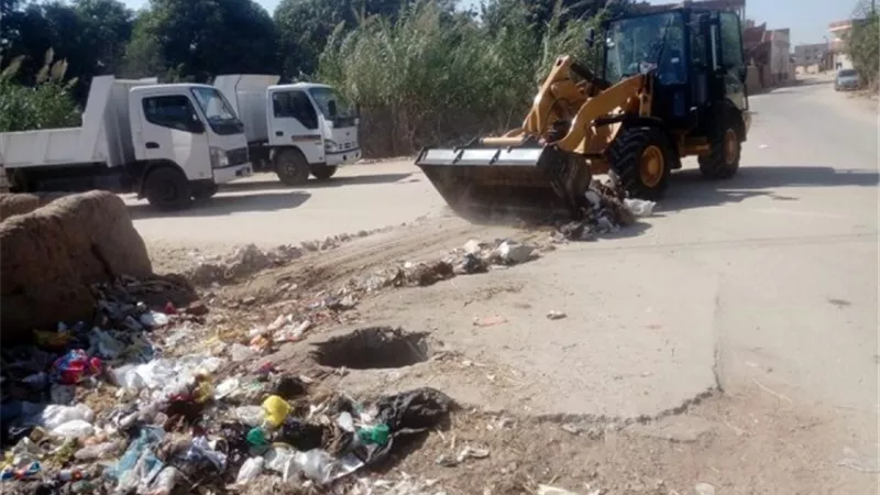 حملة نظافة ترفع 210 طن مخلفات في الإسماعيلية