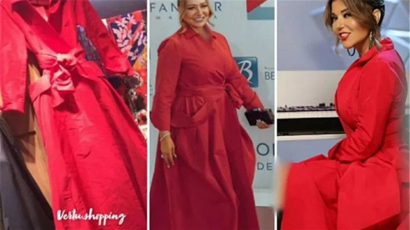 فستان سميرة سعيد وليلى علوى يشعل السوشيال ميديا