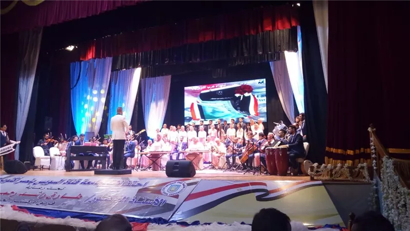 جامعة قناة السويس تحتفل بذكري انتصارات اكتوبر