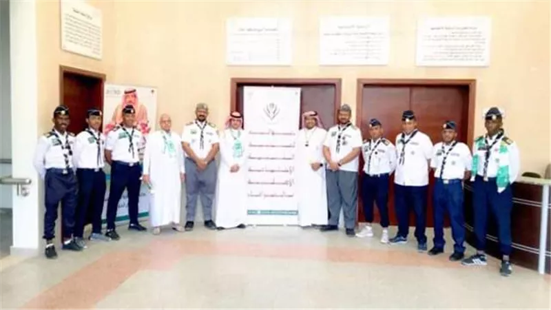 كشافة وجوالة لجنة تنمية الشرافاء تُشارك باليوم العالمي للمسنين