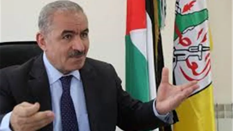 رئيس الوزراء الفلسطينى يصل القاهرة .. غدا