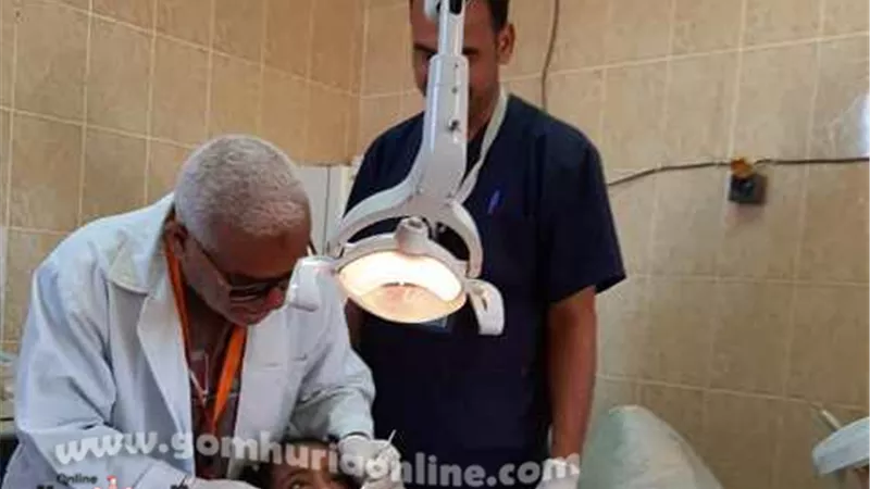 قوافل طبية مجانية الي وديان مدينة أبوزنيمة