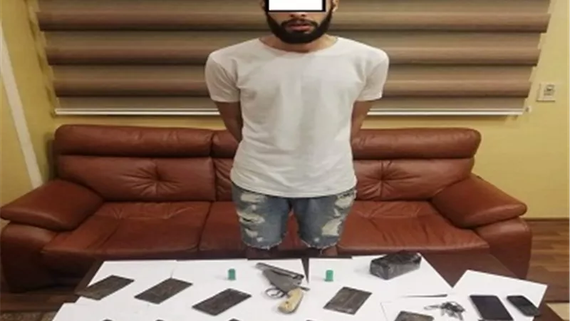 ضبط عاطل بحوزته 2 كيلو حشيش بالنزهة
