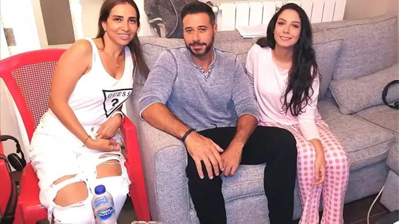 ياسمين رحمى تروج لمسلسلها 