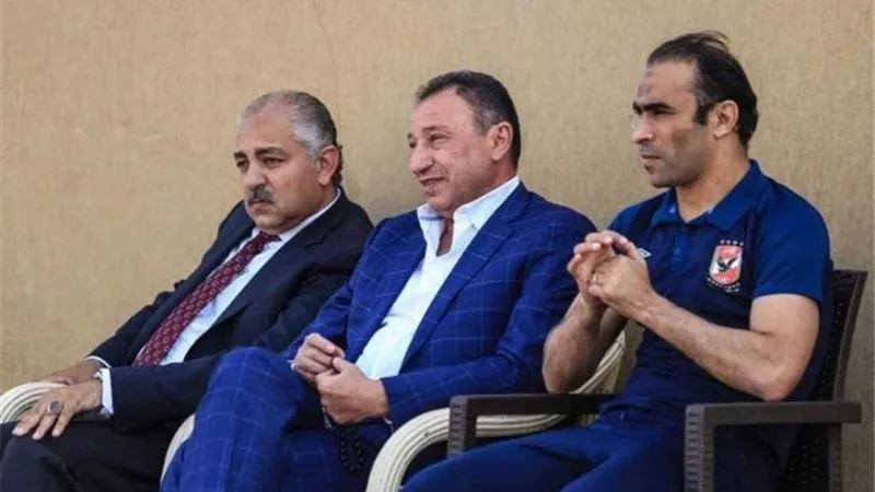الخطيب يشرف على استعدادات الأهلي لمباراة القمة