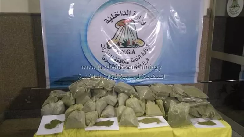 ضبط 7 طرود 