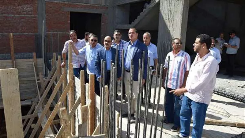 رئيس جامعة سوهاج يتابع ٧ مشروعات انشائية بالحرم الجدية بتكلفة 365 مليون جنيه