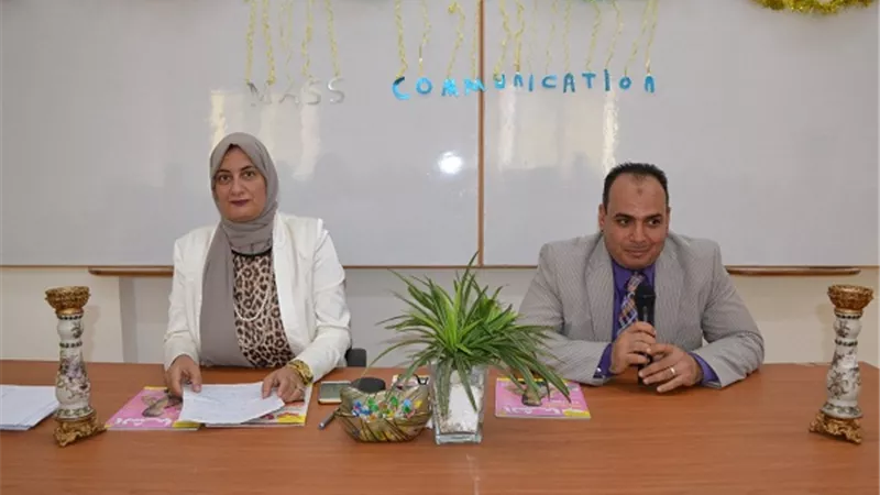 إعلام السويس تنظم حفلاً لاستقبال الطلاب الجدد