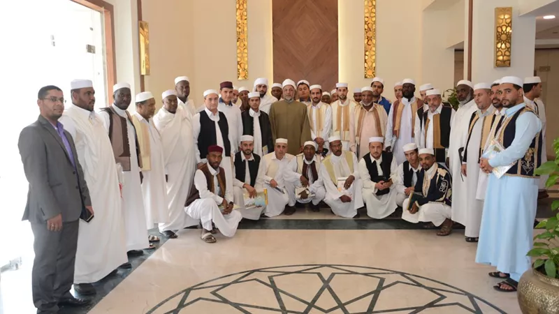 51 إماما ليبيا في زيارة لمجمع البحوث الإسلامية