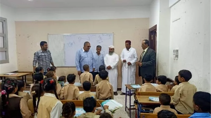 تنفيذ المبادرة القومية للكشف على فيروس سي وانتظام الدراسة بمدارس قرى البنجر بالحمام