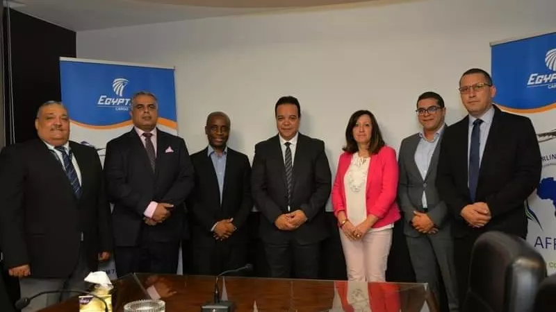 مصرللطيران تستضيف إجتماع لجنة الشحن الجوي بإتحاد شركات الطيران الأفريقية