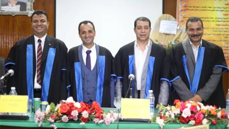 حصول محمد عبدالعزيز على الدكتوراة من كلية التربية الرياضية بالزقازيق
