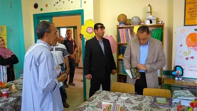 غراب يُوجه بسد العجر في التخصصات والمواد الدراسية ومراجعة محتوى المكتبات المدرسية