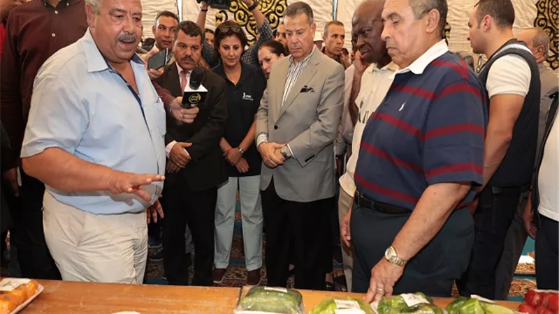 وزير الزراعة وعبد الجابر ورئيس ايفاد يتابعون مشروع برايم ببني سويف