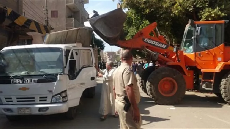 رفع 252 حالة إشغال في حملة بشوارع ببا
