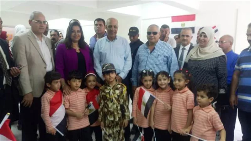 رجب يكشف عن الإنتهاء من أحدث المدارس فى دمياط الجديدة بالصور