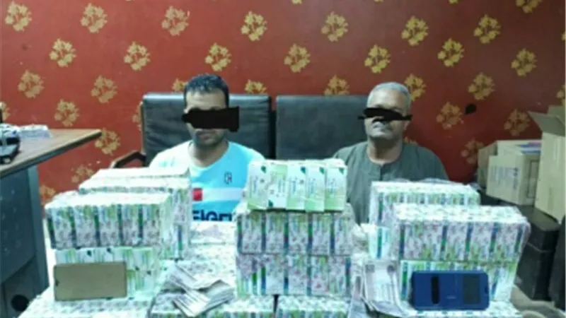 ضبط 12 كيلو حشيش و 41 الف قرص مخدر و كيلو افيون بقنا .. صور