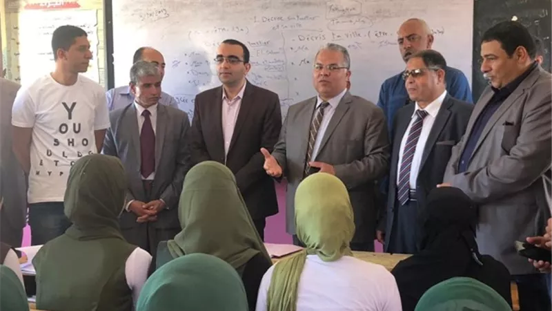 نائب محافظ الإسماعيلية يتفقد مدارس التل الكبير ..صور
