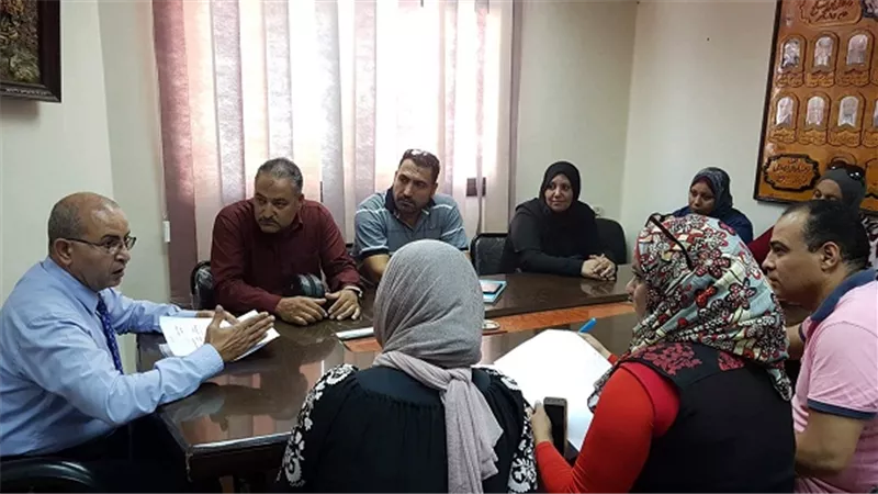 وكيل تعليم بورسعيد يجتمع برؤساء مركز الأنشطة الصيفية المجانية