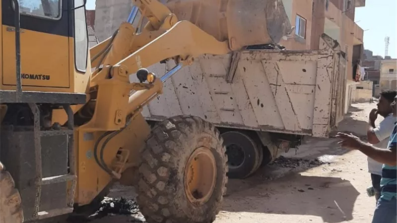 محافظ مطروح يوجه بتكثيف أعمال النظافة بجميع مدن المحافظة