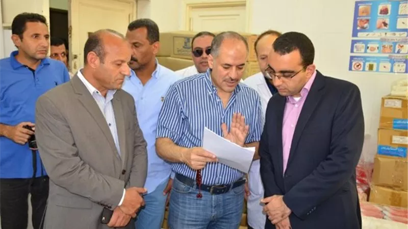 نائب محافظ الإسماعيلية يتفقد مستشفى القنطرة غرب المركزي ..صور