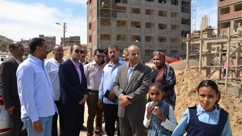 نائب محافظ الإسماعيلية يزور مدارس القنطرة غرب ..صور