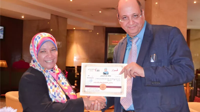 اختيار عواطف احمد الشربيني عضواً في المجلس الإستشاري لشبكة إعلام المرأة العربية