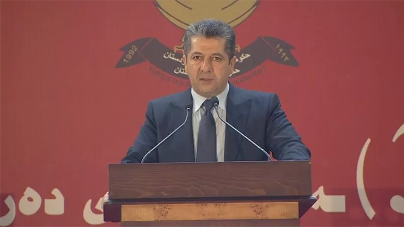 رئيس حكومة كردستان: الحرب والتغيير الديموجرافي لن يجلبان الاستقرار للمنطقة