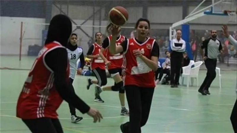 الاهلى جاهز لمنافسات كأس مصر لسيدات السلة