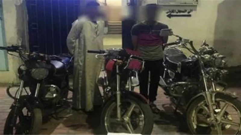 ضبط تشكيل عصابى تخصص فى سرقة الدراجات النارية بسوهاج