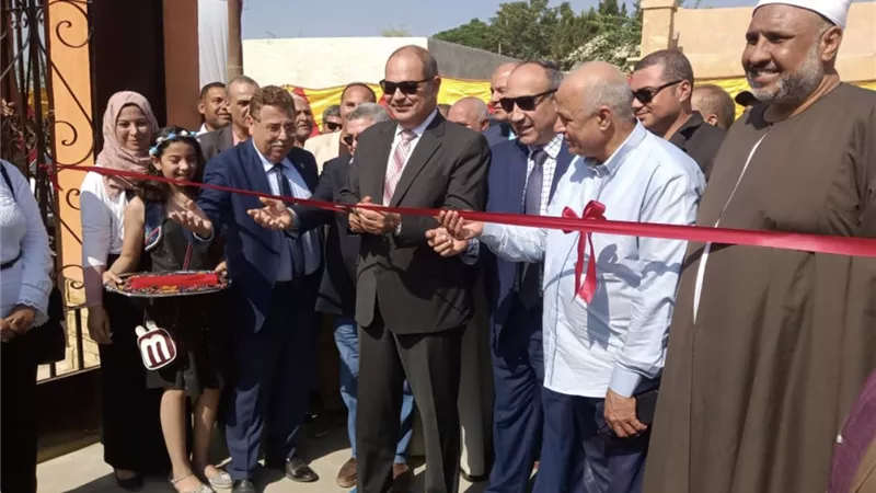 محافظ الغربية يفتتح مشروع صرف صحى البندرة بتكلفة 40 مليون جنيه