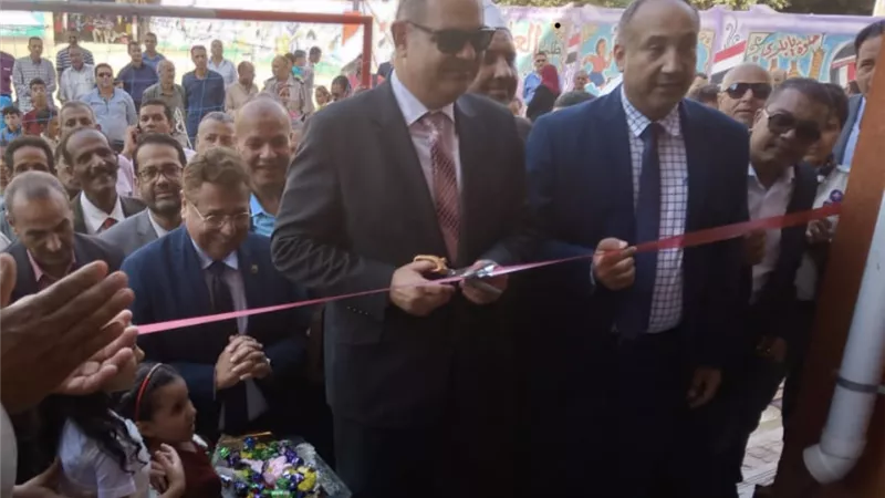 محافظ الغربية يفتتح توسعات مدرسة طوخ مزيد بتكلفة 4.5 مليون جنيه