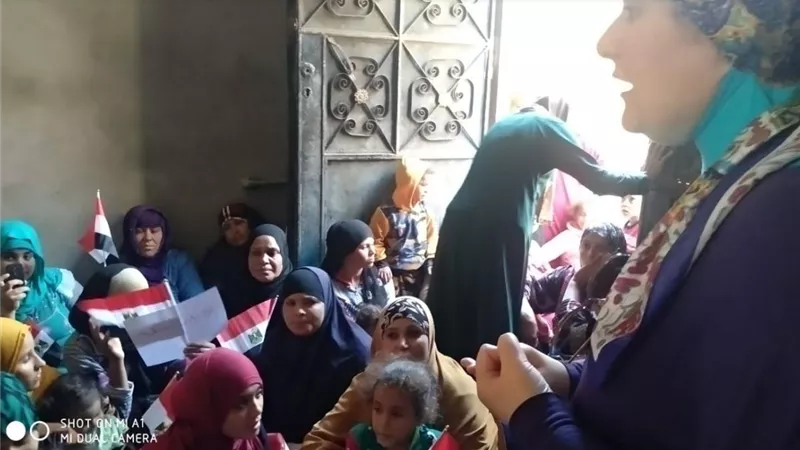 بلدي أمانة حملة قومى المرأة بأسيوط لمواجهة الشائعات