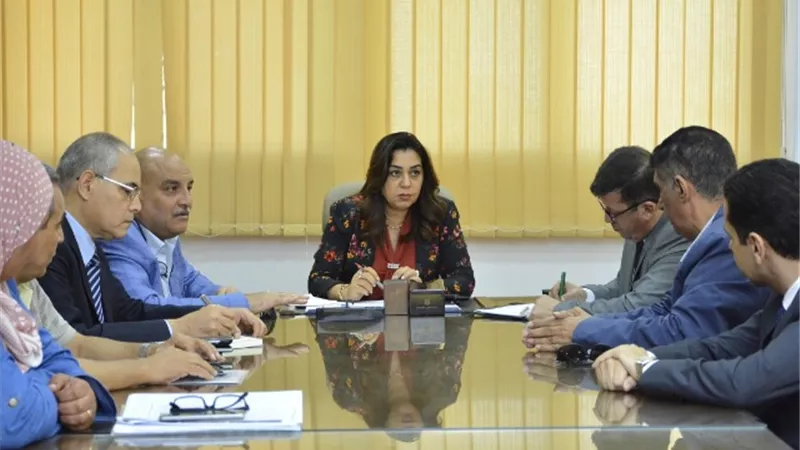 محافظ دمياط ورئيس الهيئة القومية لمياه الشرب يتابعان الموقف التنفيذى لعدد من المشروعات بالمحافظة