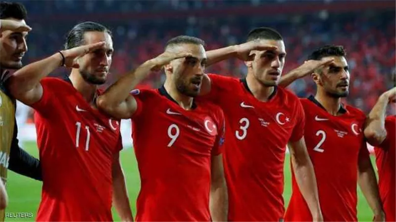 خلال مباراته مع ألبانيا.. تحية «مستفزة» للمنتخب التركي.. والاتحاد الأوربي «يحقق»