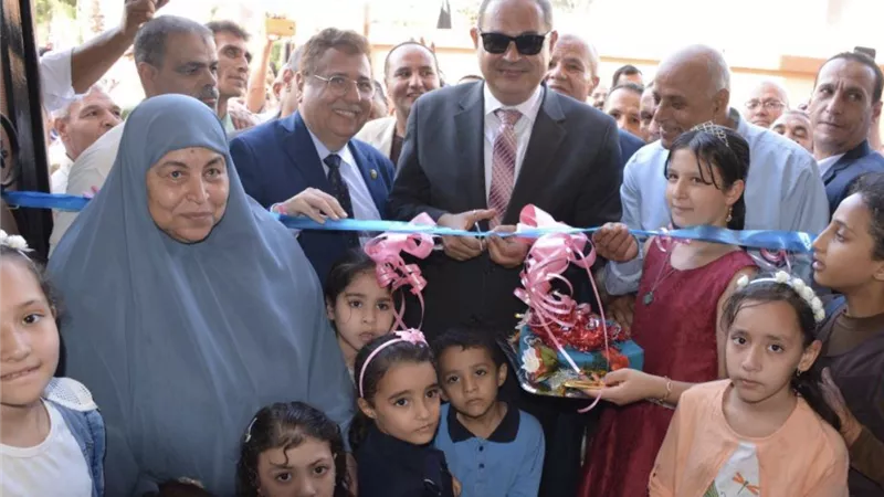 محافظ الغربية يفتتح مقر الوحدة المحلية بإشناواى السنطة بعد إعادة تطويره- صور