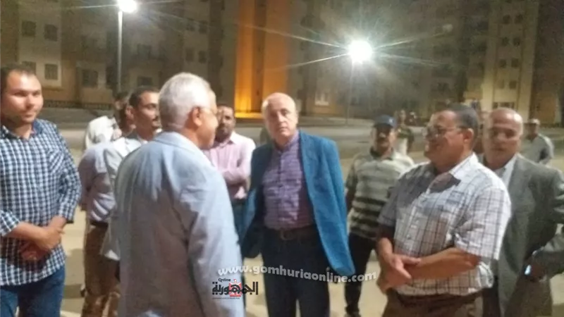 عبد المطلب يقوم بجولة مسائية لتفقد 