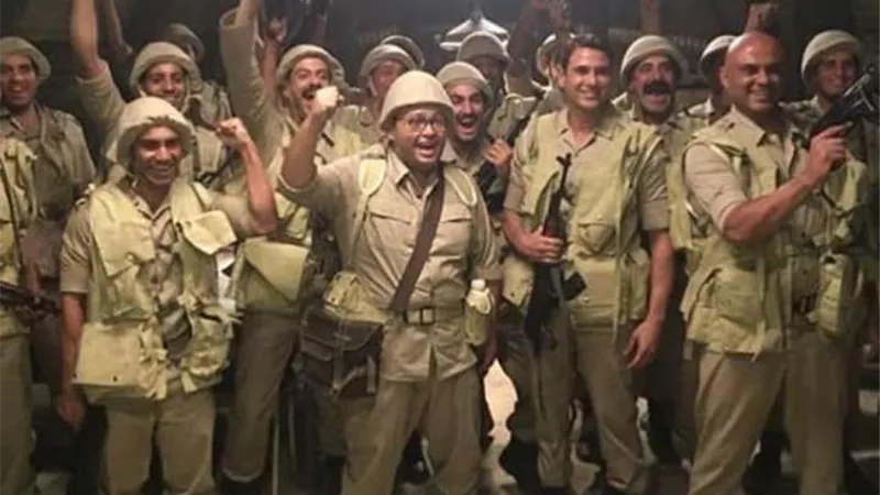 أحمد صلاح حسنى ينشر صورة جديدة من كواليس 