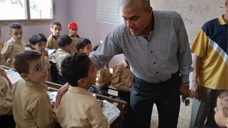 مدير تعليم الخصوص يتابع العملية التعليمية داخل الفصول