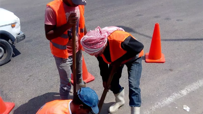 بالصور: وضع خُطة لمجابهة مياه الأمطار خلال موسم الشتاء بمدينة الشروق