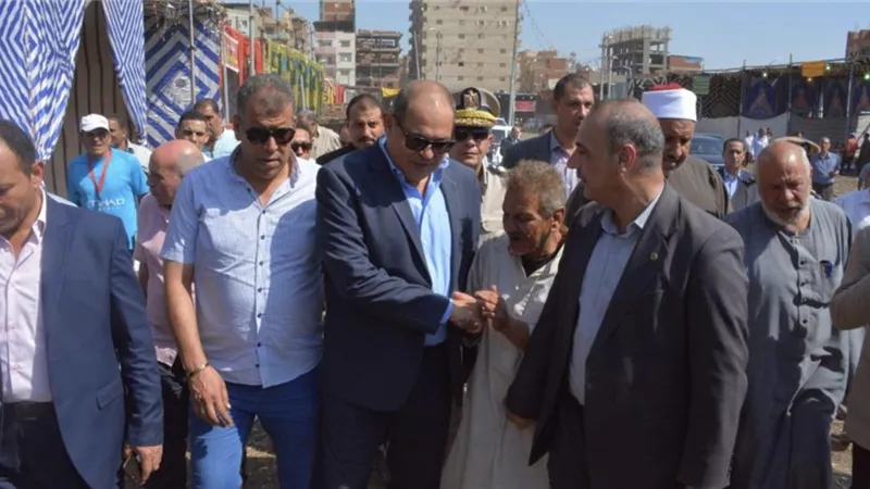محافظ الغربية يتابع ميدانياً استعدادات الليلة الختامية للمولد الأحمدي بطنطا