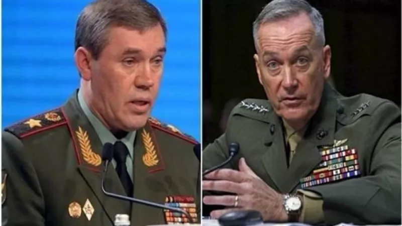 تفاصيل الاتصال الهاتفي بين رئيسي الأركان الروسي والأمريكي