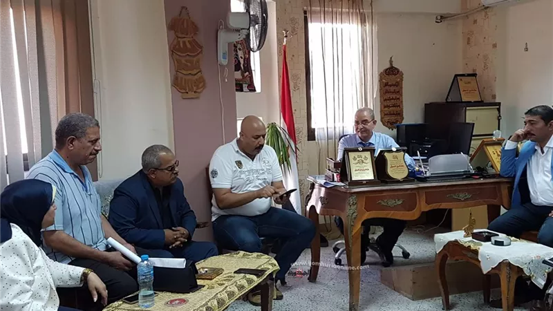 وكيل وزارة التعليم يستقبل وفد مجلس أمناء مدرسة أشتوم الجميل الإبتدائية بالديوان العام