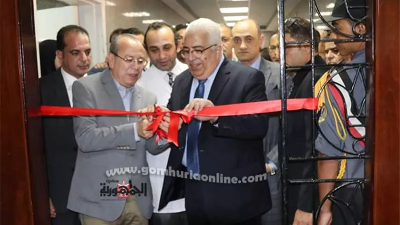 طه وقاظم يفتتحان تطوير معهد التمريض بمستشفى العبور للتأمين الصحى بكفرالشيخ
