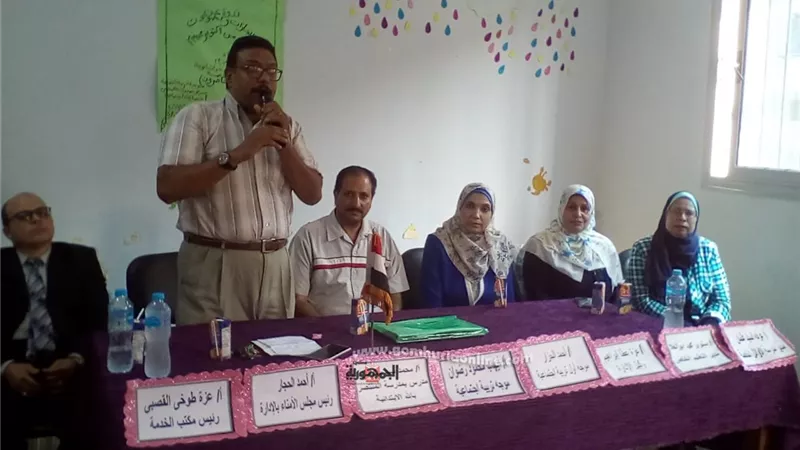 تعليم الخانكة ينظم لقاء بعنوان حرب اكتوبر بين الماضي والحاضر