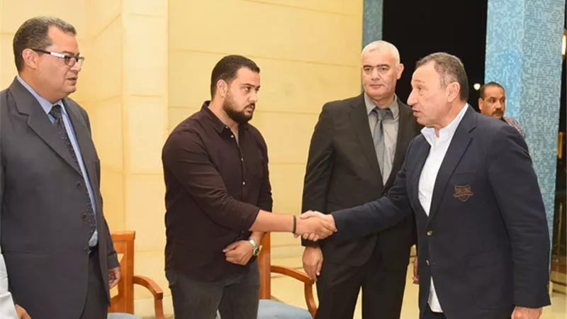 مجلس الأهلي يشارك في مراسم عزاء الراحل حسن مسعود