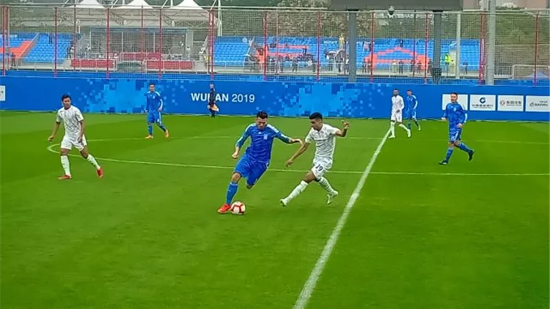 المنتخب العسكرى يتعادل مع اليونان فى افتتاح المونديال