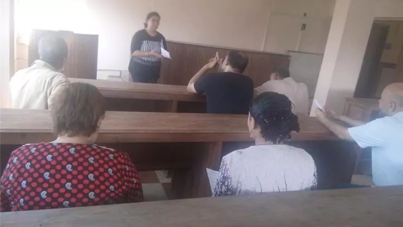 مبادرة تثقيف للحلاقين والكوافيرات فى ببا